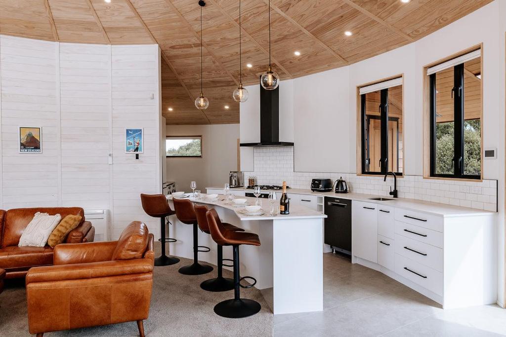 Kaho - Ohakune Holiday Home With Spa Екстер'єр фото