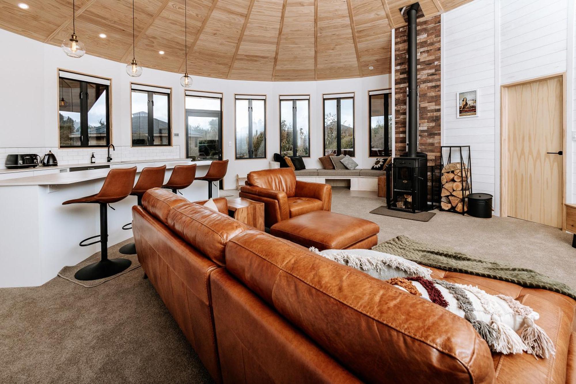 Kaho - Ohakune Holiday Home With Spa Екстер'єр фото